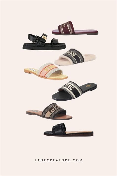 dupe dior shoes|christian dior slides.